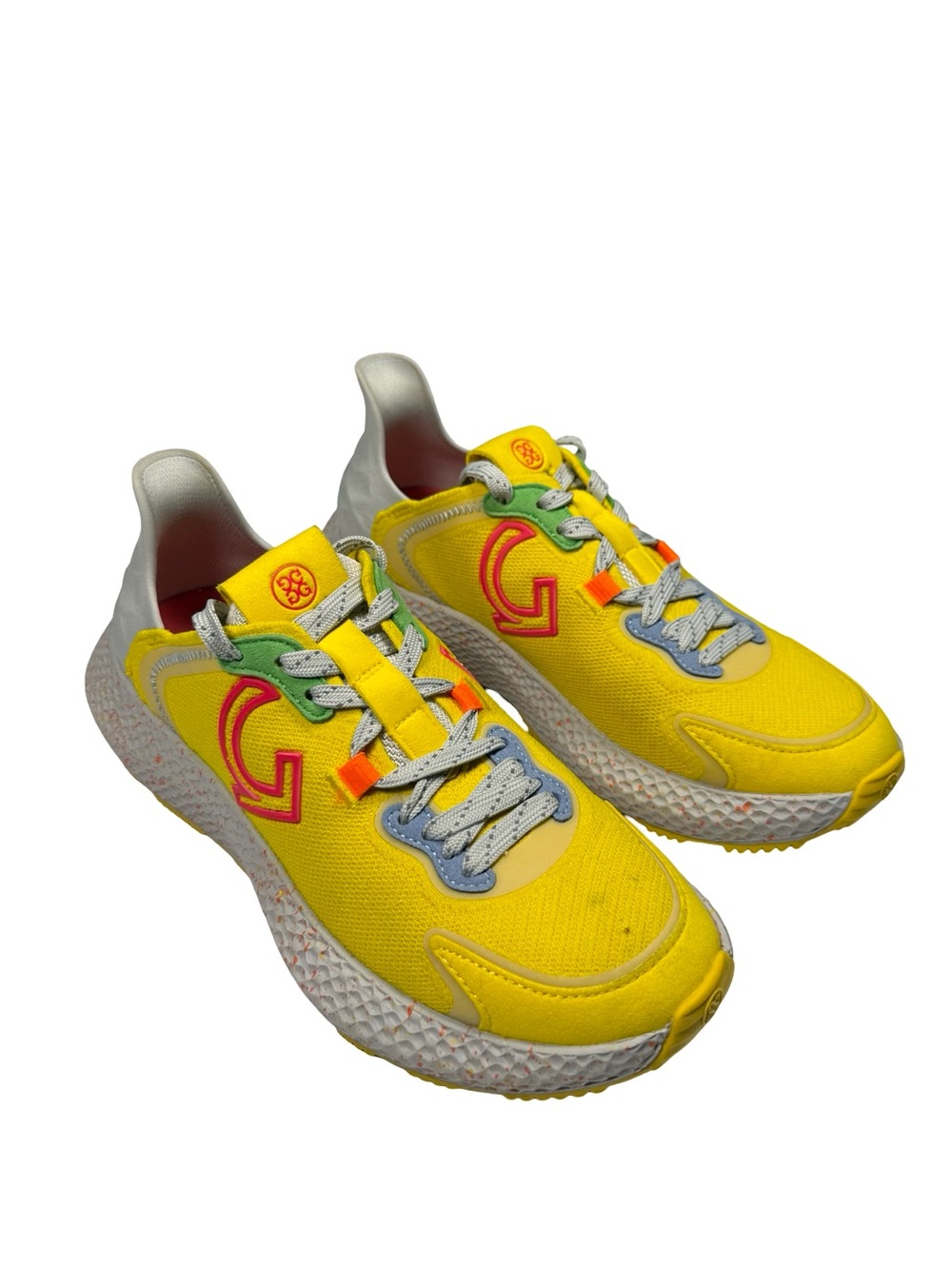 G/FORE MG4X2 Womens 8 Cyber Yellow Spikeless Golf Cross Trainer Shoes G4LF22EF59